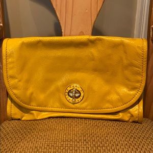 Marc Jacobs Yellow Oversized Clutch